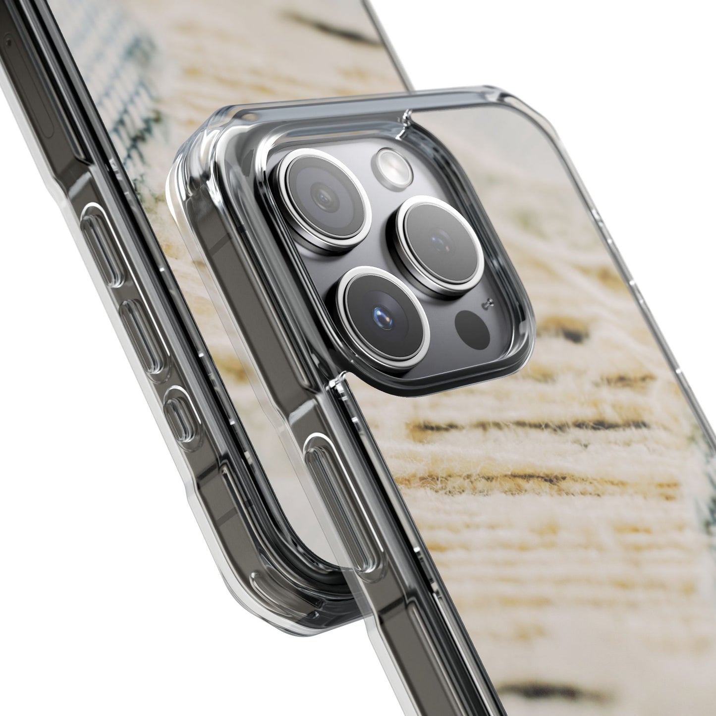 Clear Magnetic Phone Case – Woven Warmth