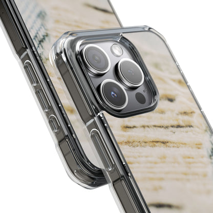 Clear Magnetic Phone Case – Woven Warmth