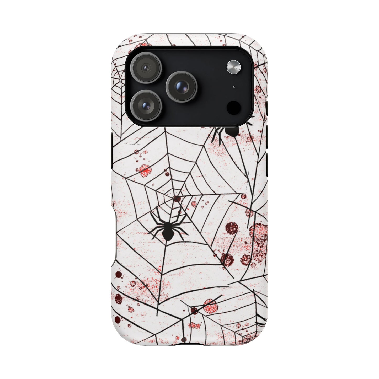 Wireless-Charging Compatible Case – Blood Web