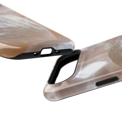 Impact-Resistant Phone Case – Blush Pearl