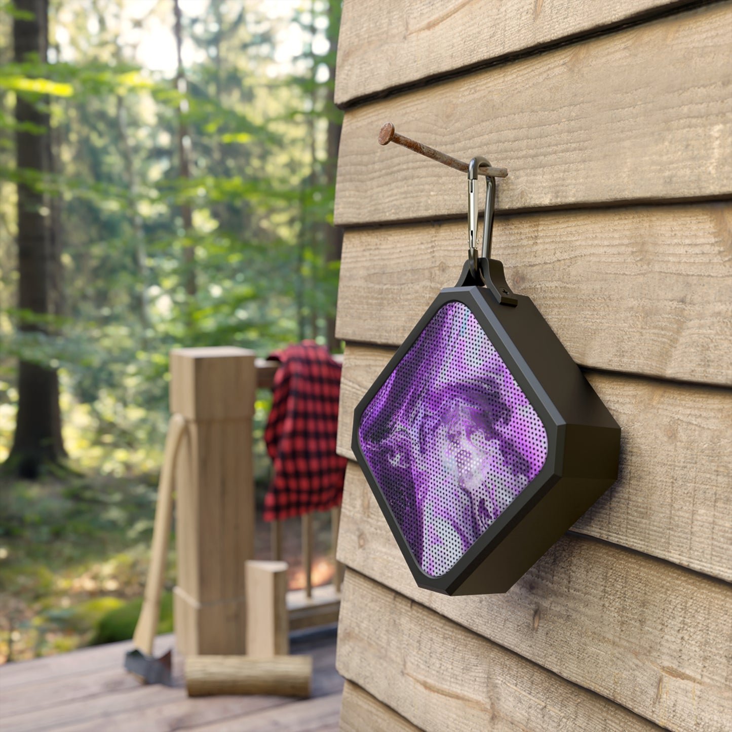 Water-Resistant Bluetooth Speaker – Midnight Amethyst