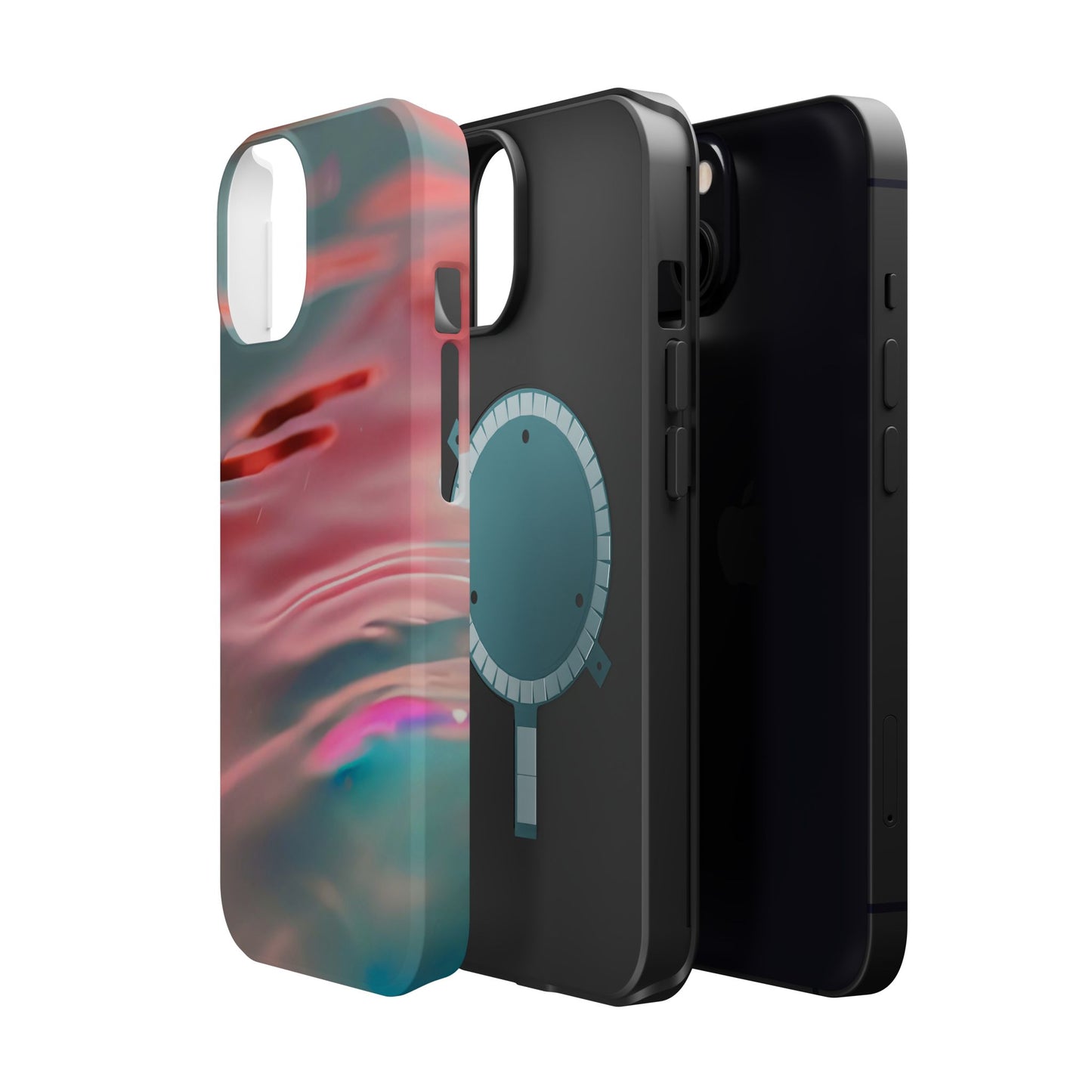 Wireless-Charging Compatible Case – Liquid Sunset