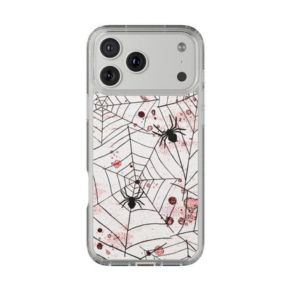 Clear Phone Case – Blood Web