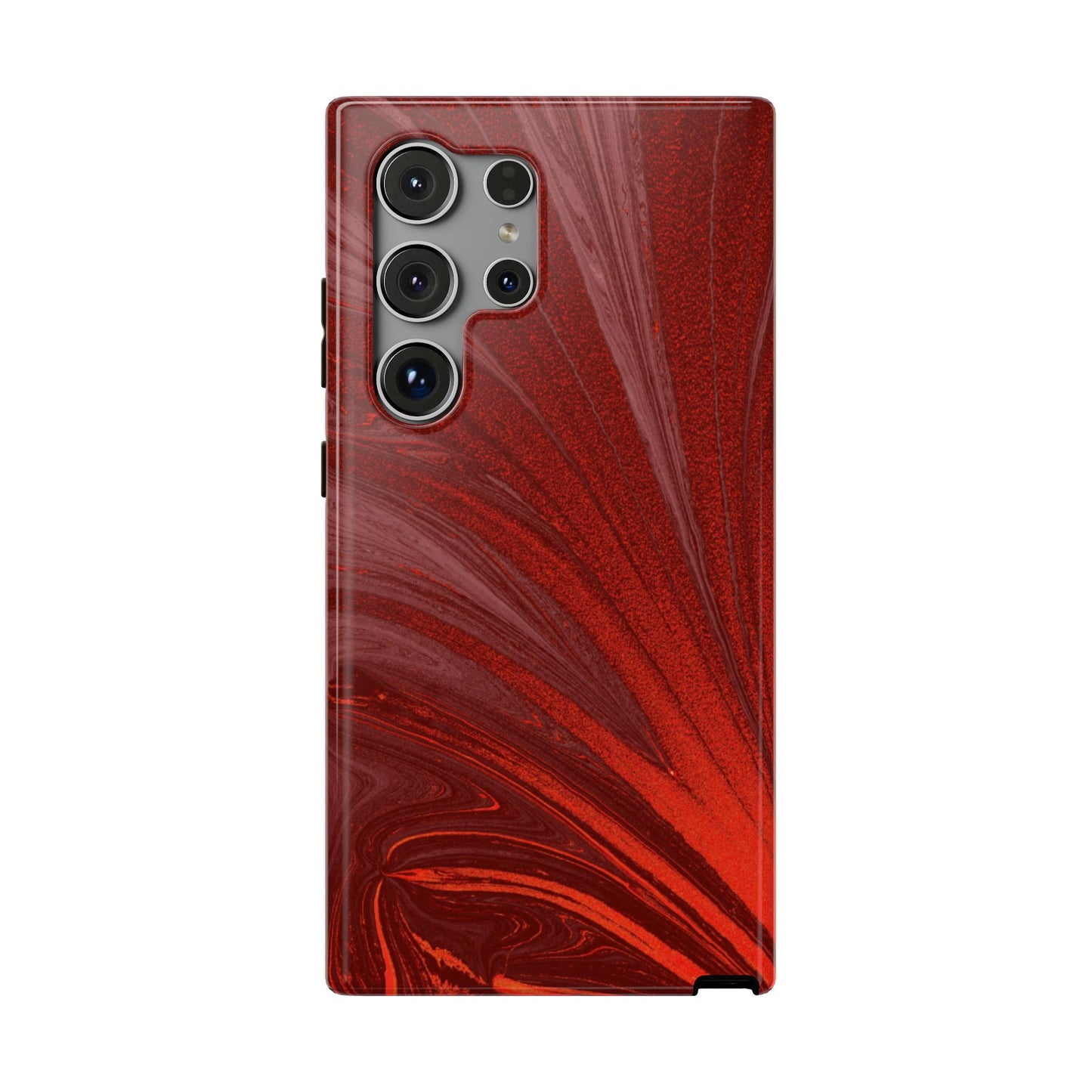 Impact-Resistant Phone Case — Crimson Current