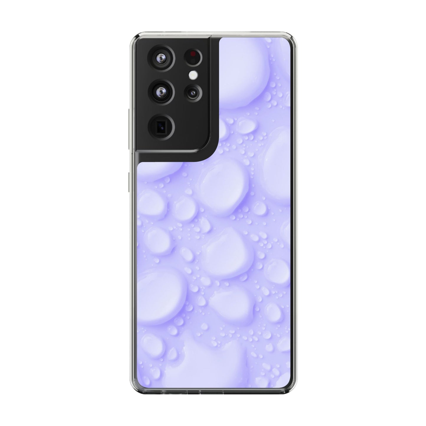 Clear Phone Case – Lilac Dew