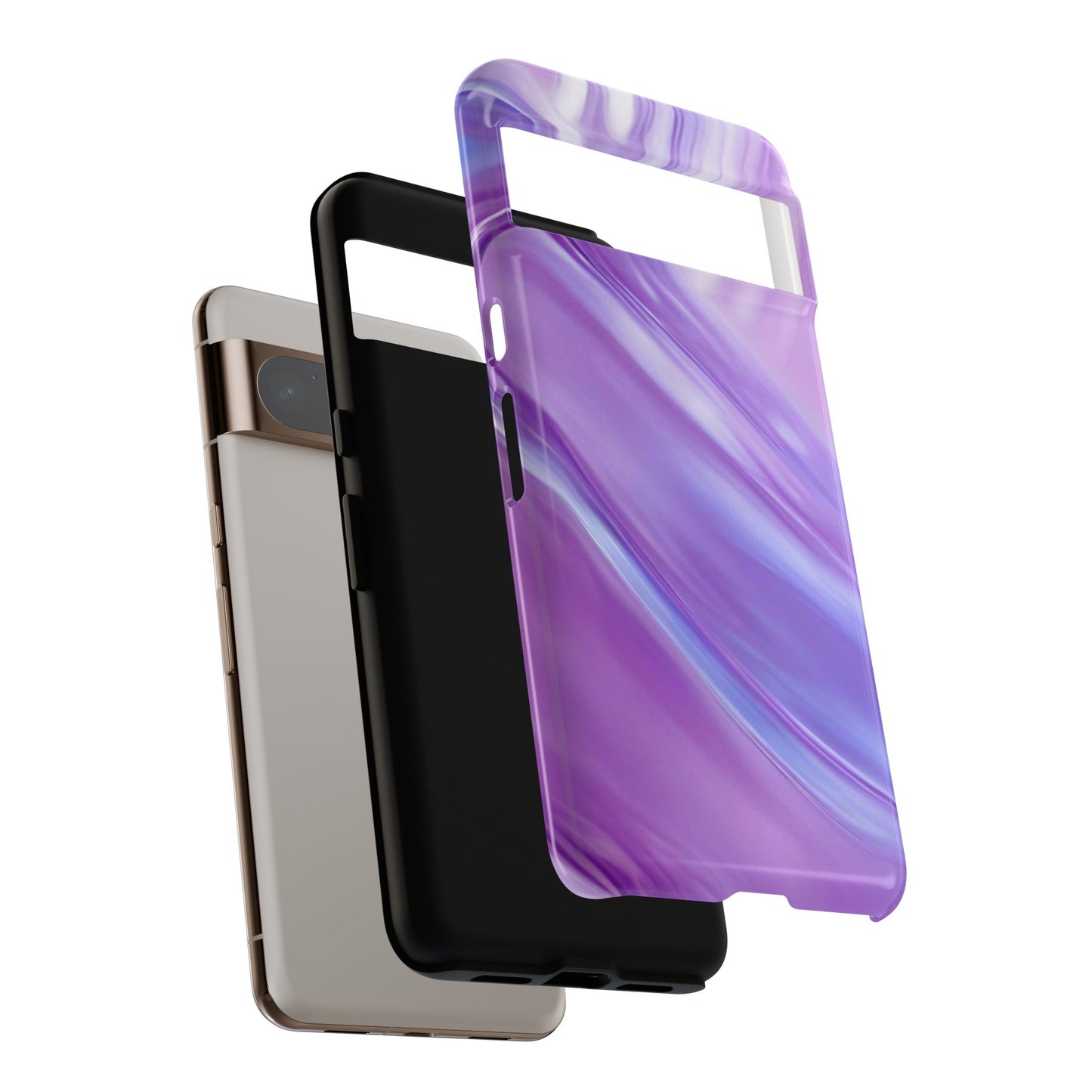 Protective Phone Case – Lavender Wave