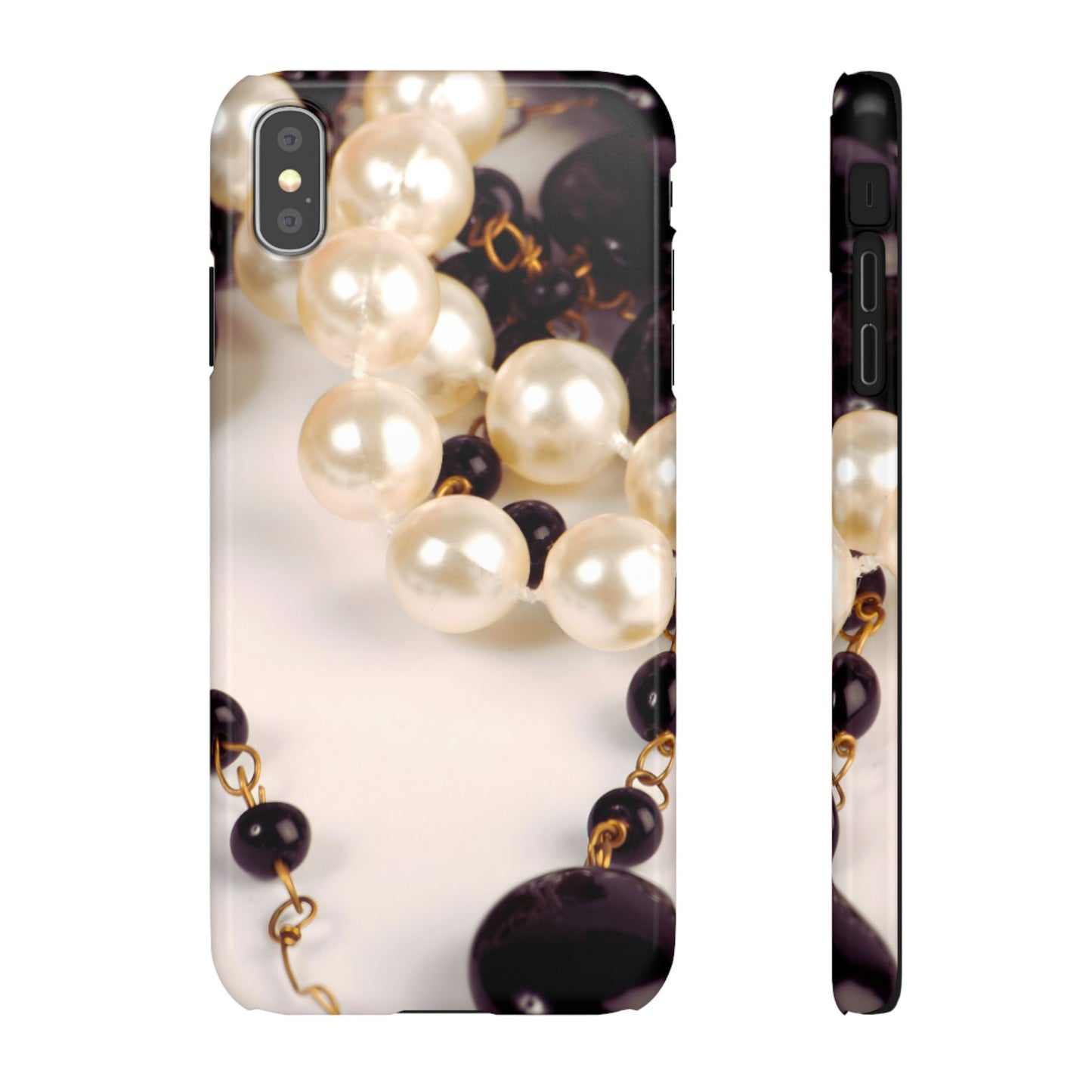 Snap Phone Case – Noir Pearl