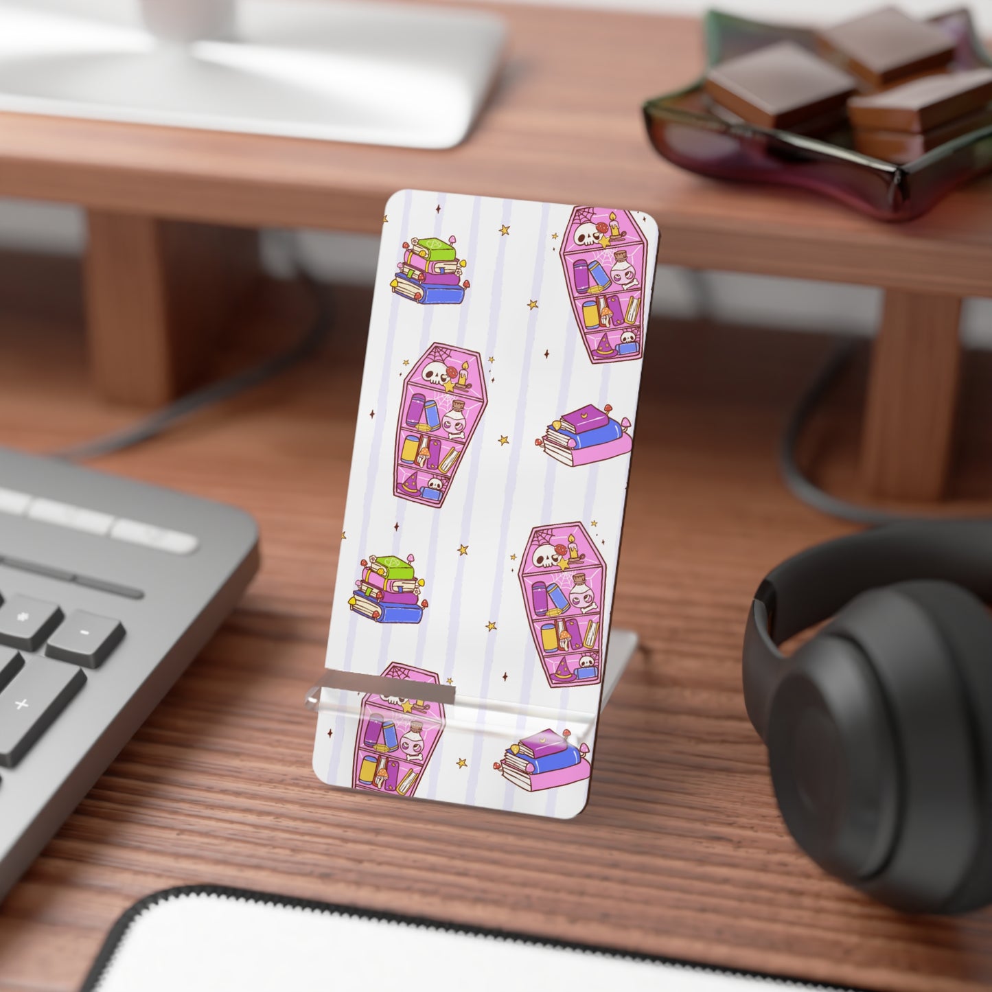 Phone Stand – Booked to Death