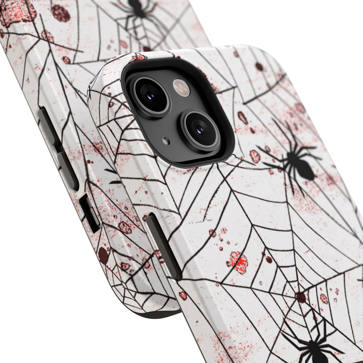 Impact-Resistant Phone Case – Blood Web