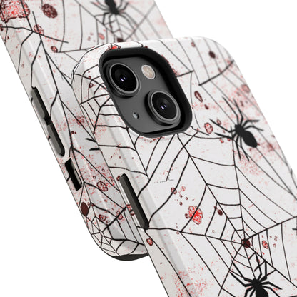 Impact-Resistant Phone Case – Blood Web