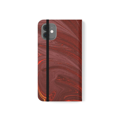 Flip Case – Crimson Current