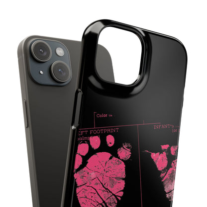 Snap Phone Case – Mom’s Little Pink Footprints
