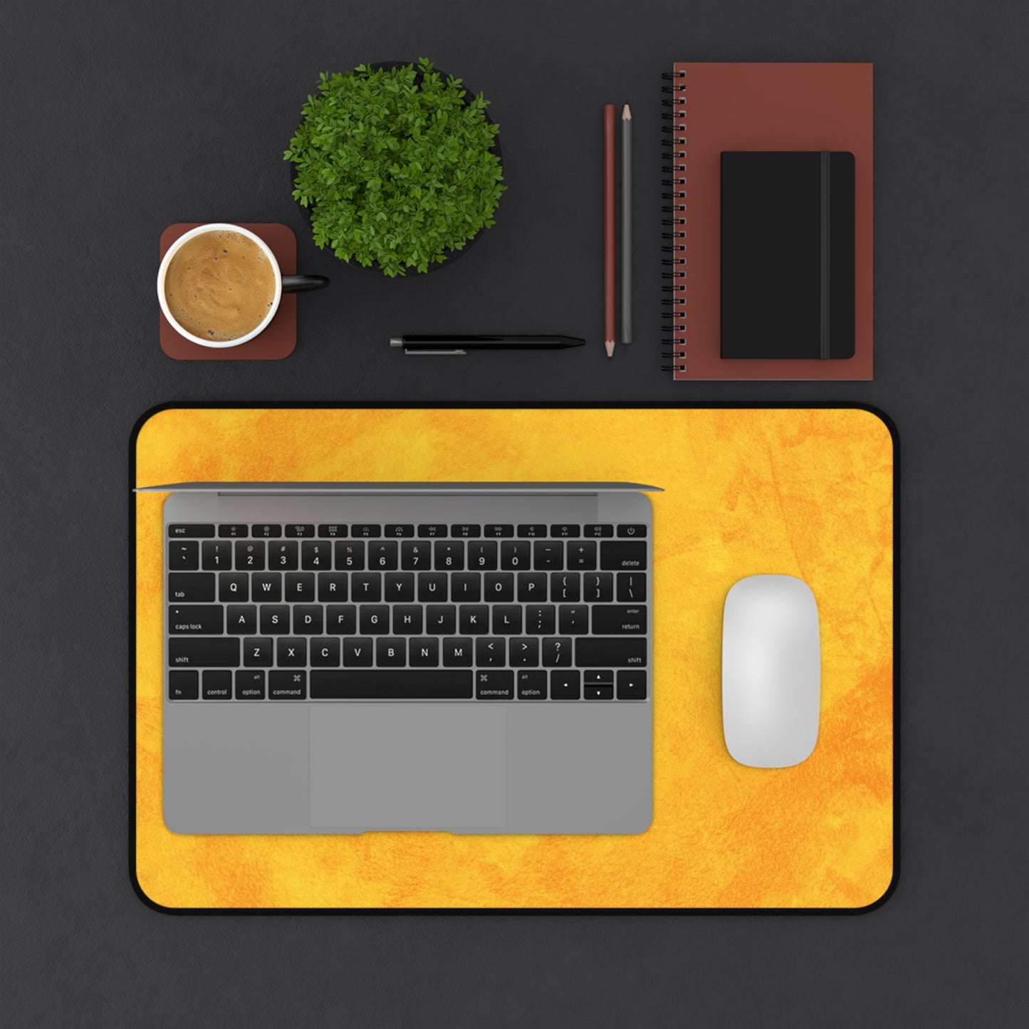 Desk Mat – Saffron Smoke