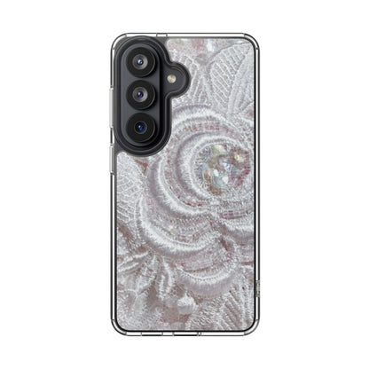 Clear Phone Case – Lace Veil