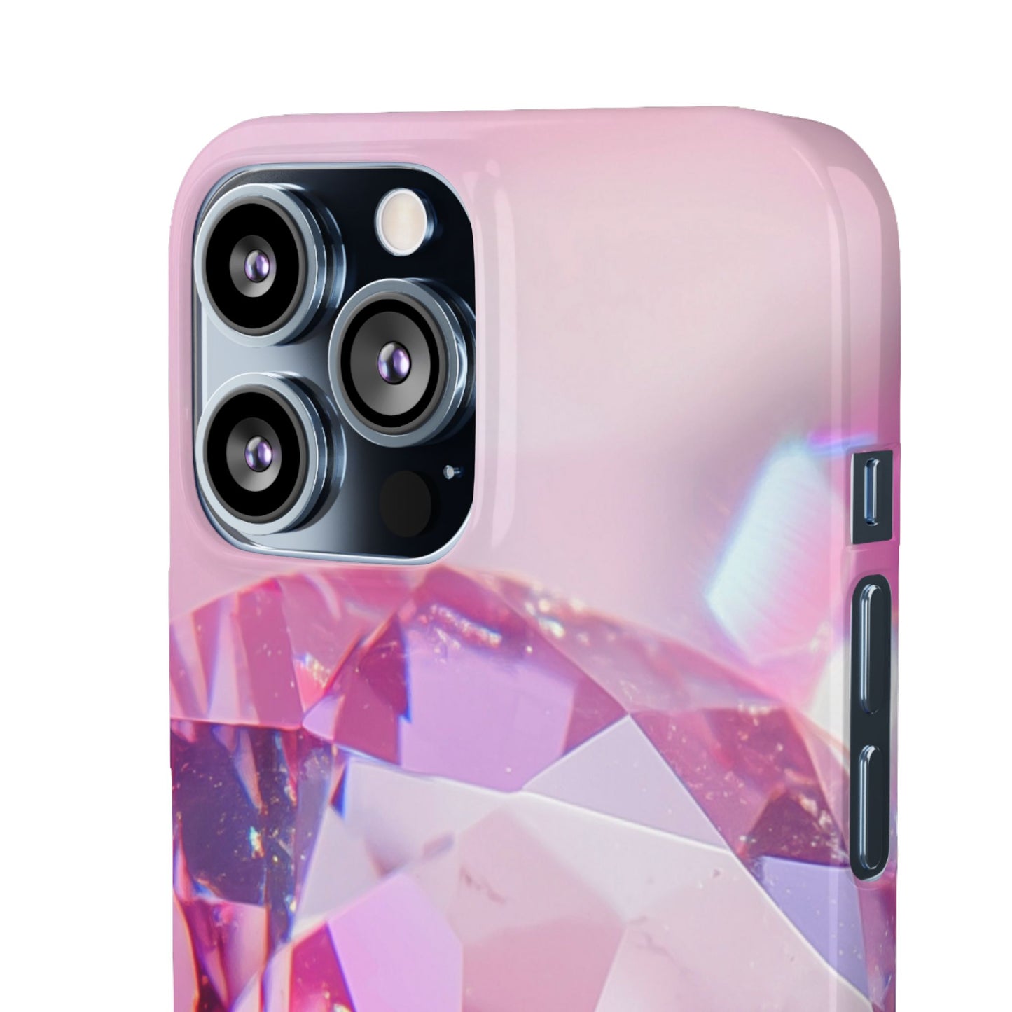 Snap Phone Case – Pink Ice