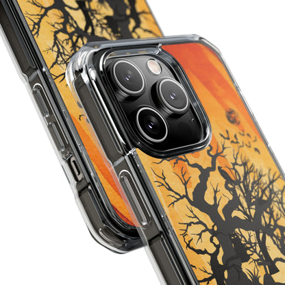Clear Magnetic Phone Case – Hollow Night