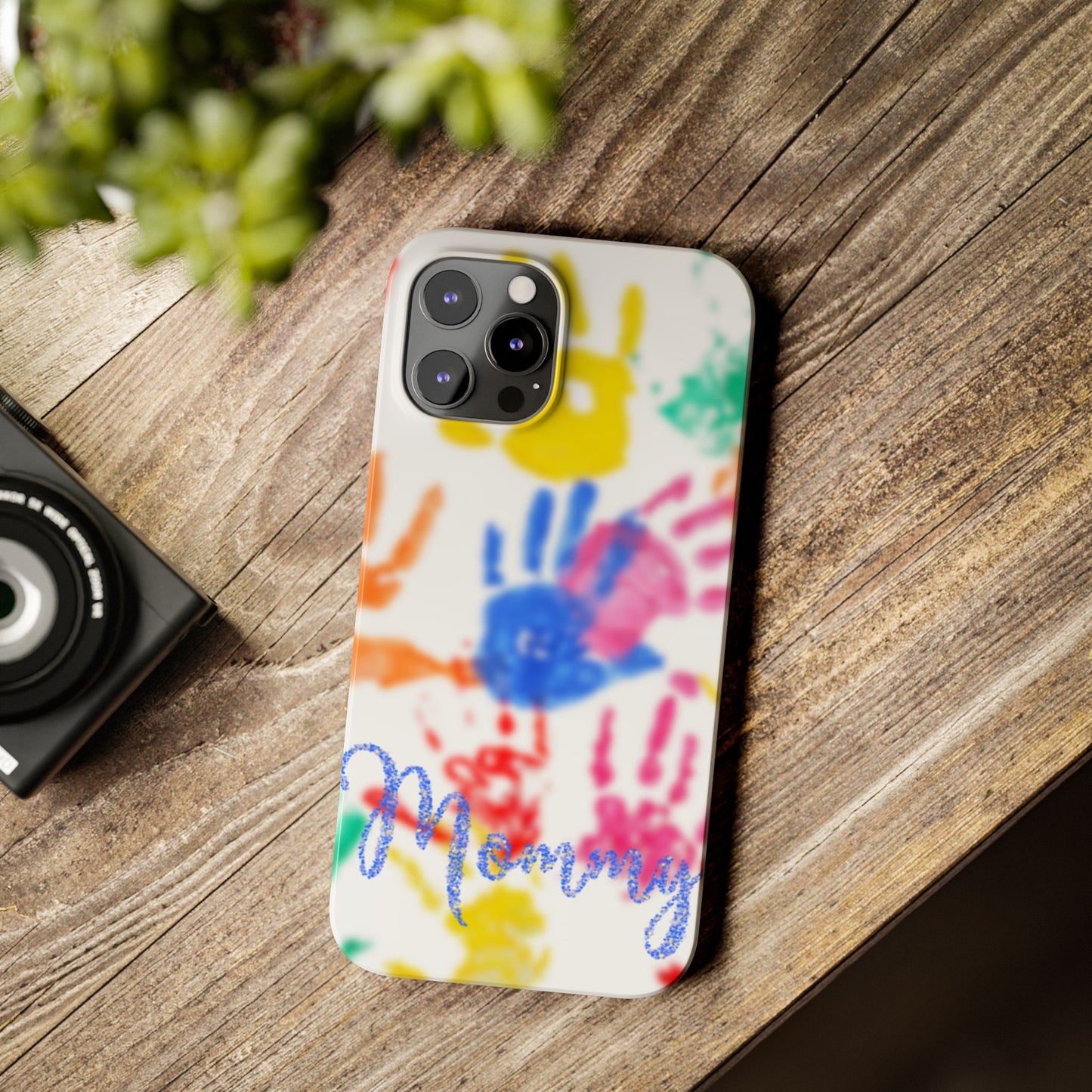 Slim Phone Case – Handprint Memories