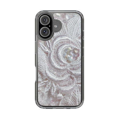 Clear Phone Case – Lace Veil