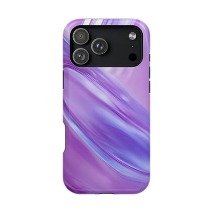 Impact-Resistant Phone Case – Lavender Wave