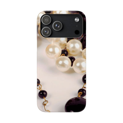 Snap Phone Case – Noir Pearl