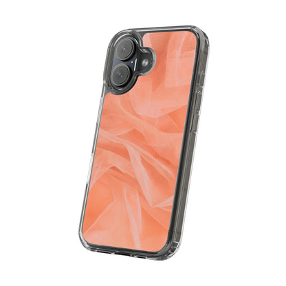 Clear Phone Case – Coral Veil