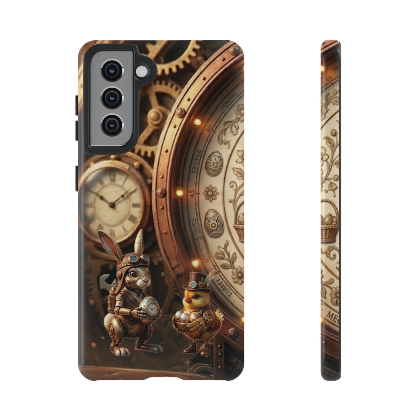 Protective Phone Case – Clockwork Cottontail