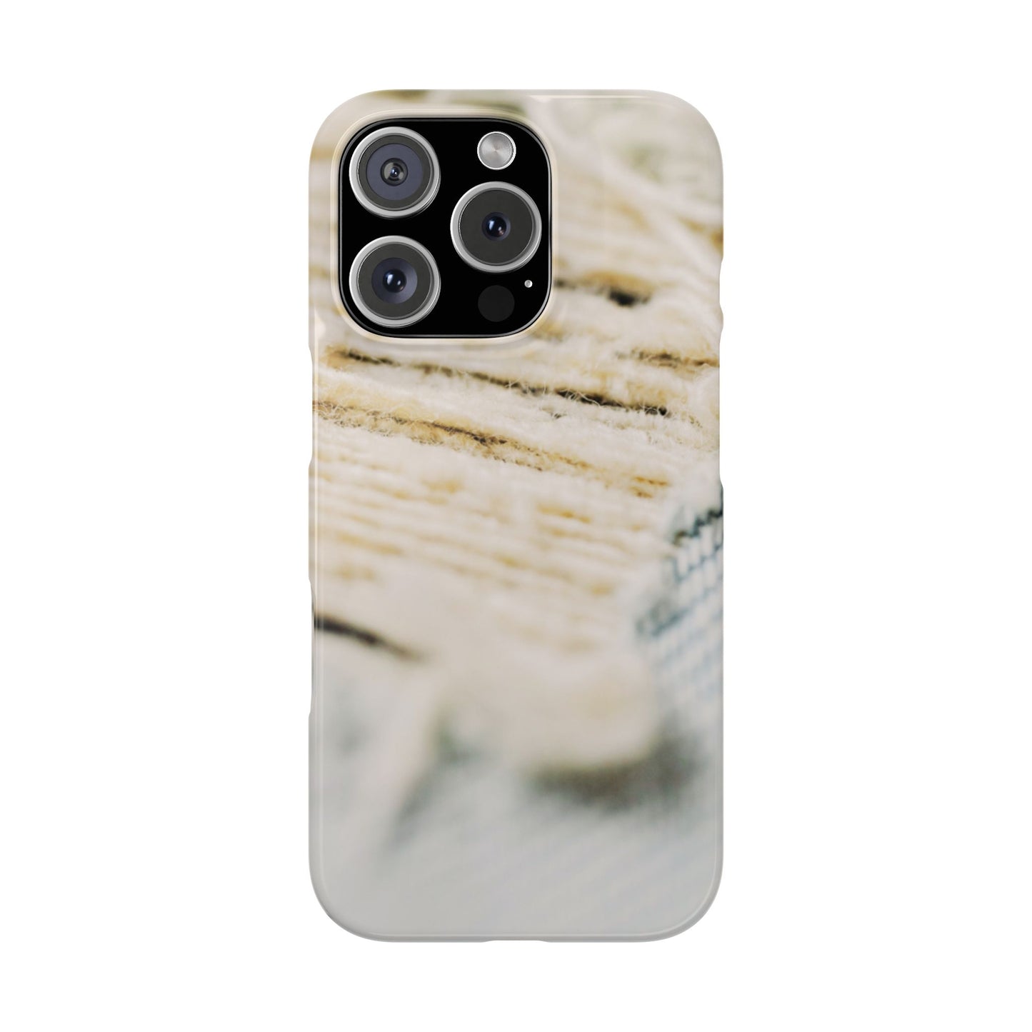 Slim Phone Case – Woven Warmth
