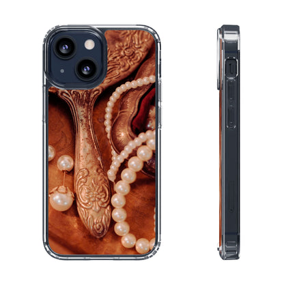 Clear Phone Case – Bronze Vanity