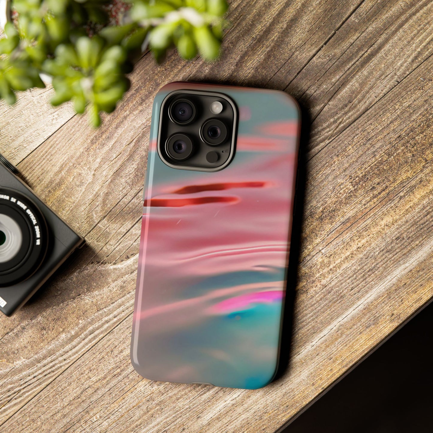Protective Phone Case – Liquid Sunset