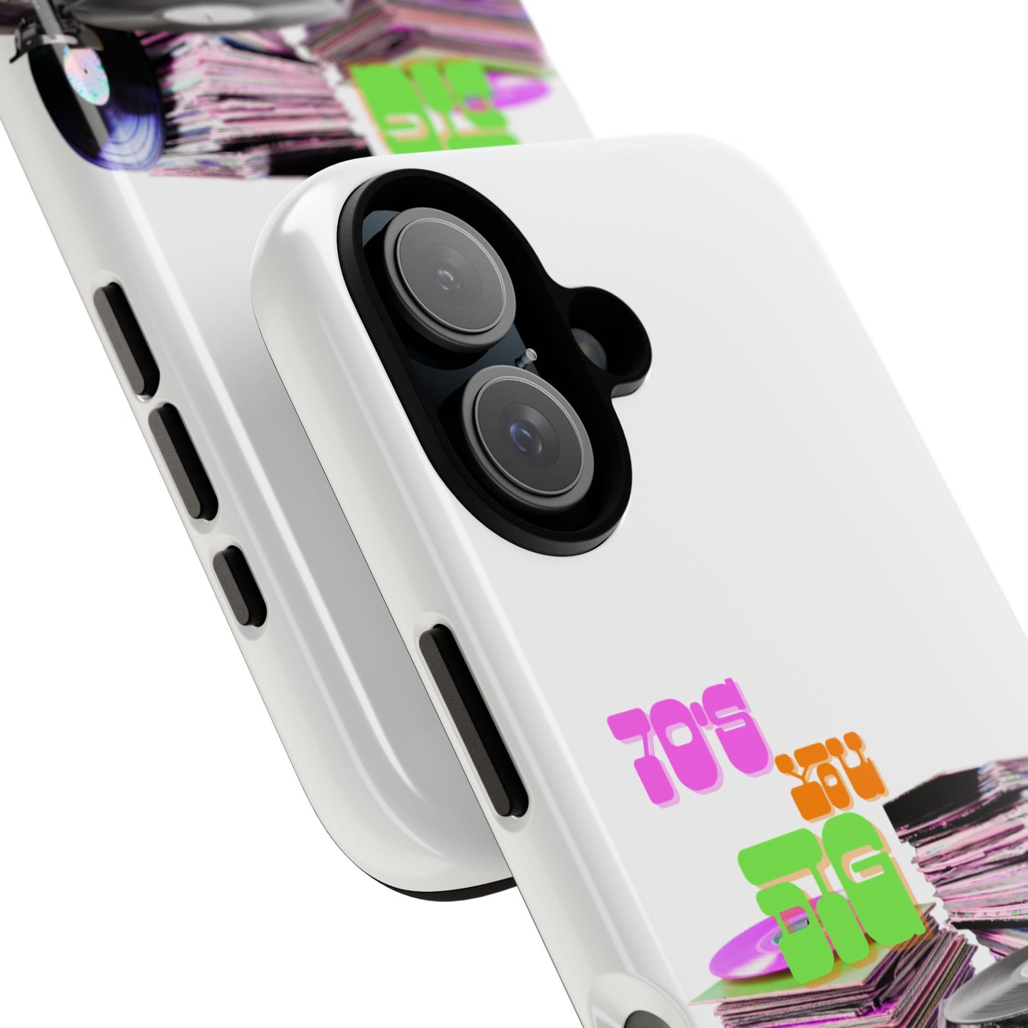 Protective Phone Case – 70s Spin