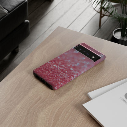 Protective Phone Case – Rosé Sparkle