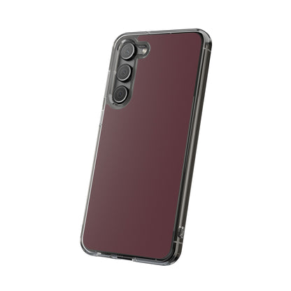 Clear Phone Case – Mulled Wine – Compatible with iPhone 13–17 & Samsung Galaxy S25–S26 Series