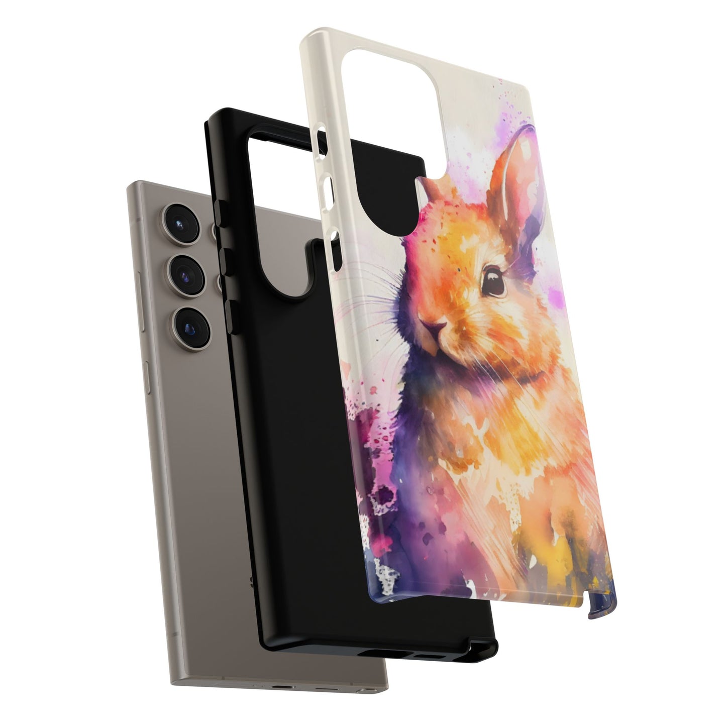 Protective Phone Case – Painted Hare