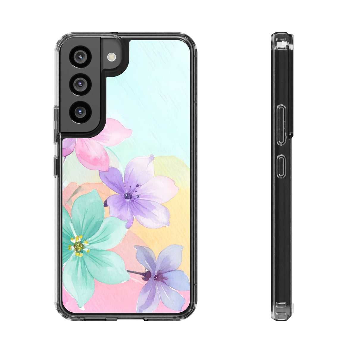 Clear Phone Case – Water Petal