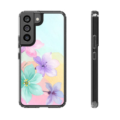Clear Phone Case – Water Petal