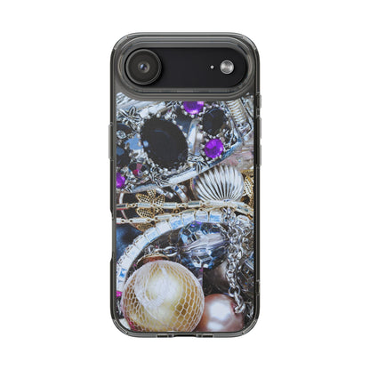 Clear Phone Case – Chrome Jewel