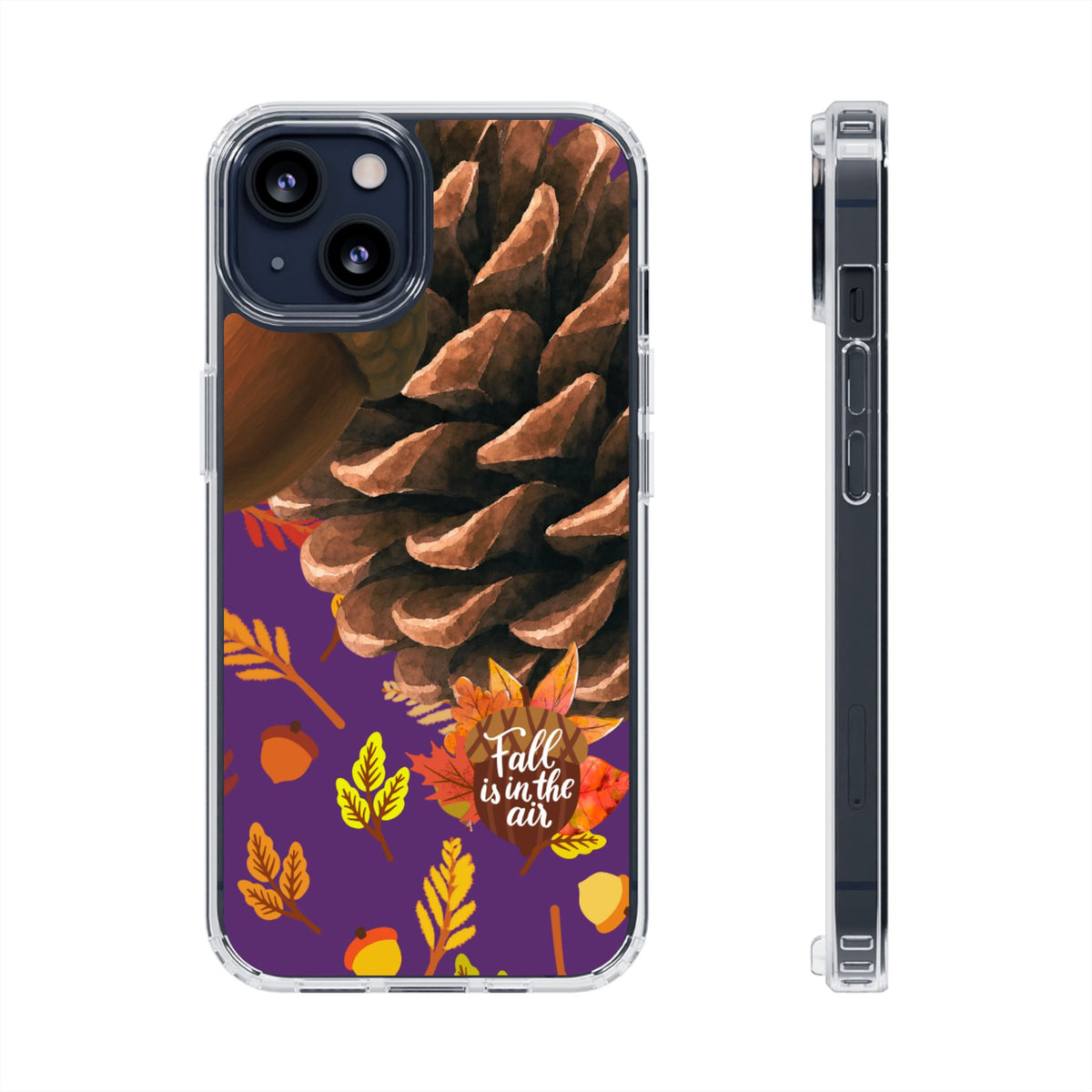 Clear Magnetic Phone Case – Pine & Plenty – Compatible with iPhone 13–16 Series