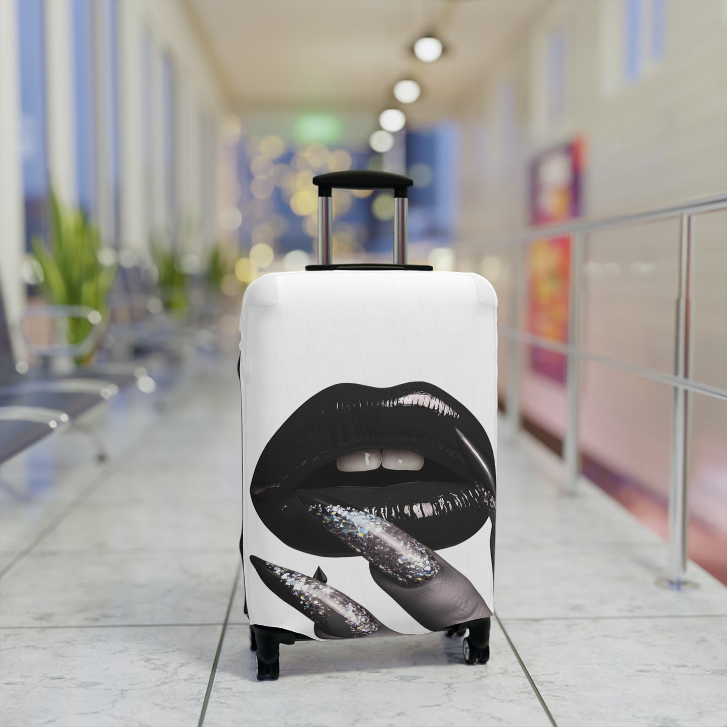 Luggage Cover – Liquid Noir