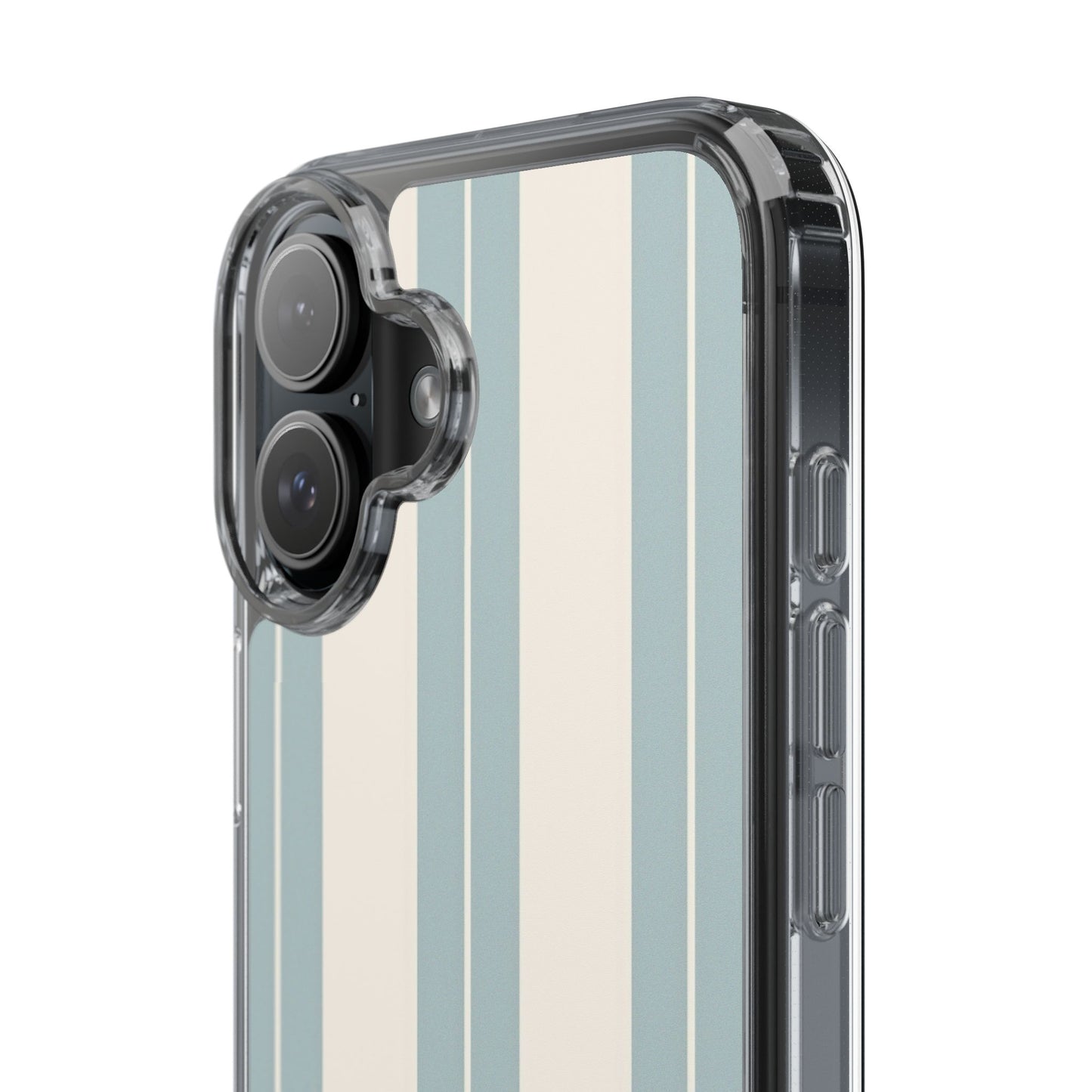 Clear Phone Case – Coastal Stripe