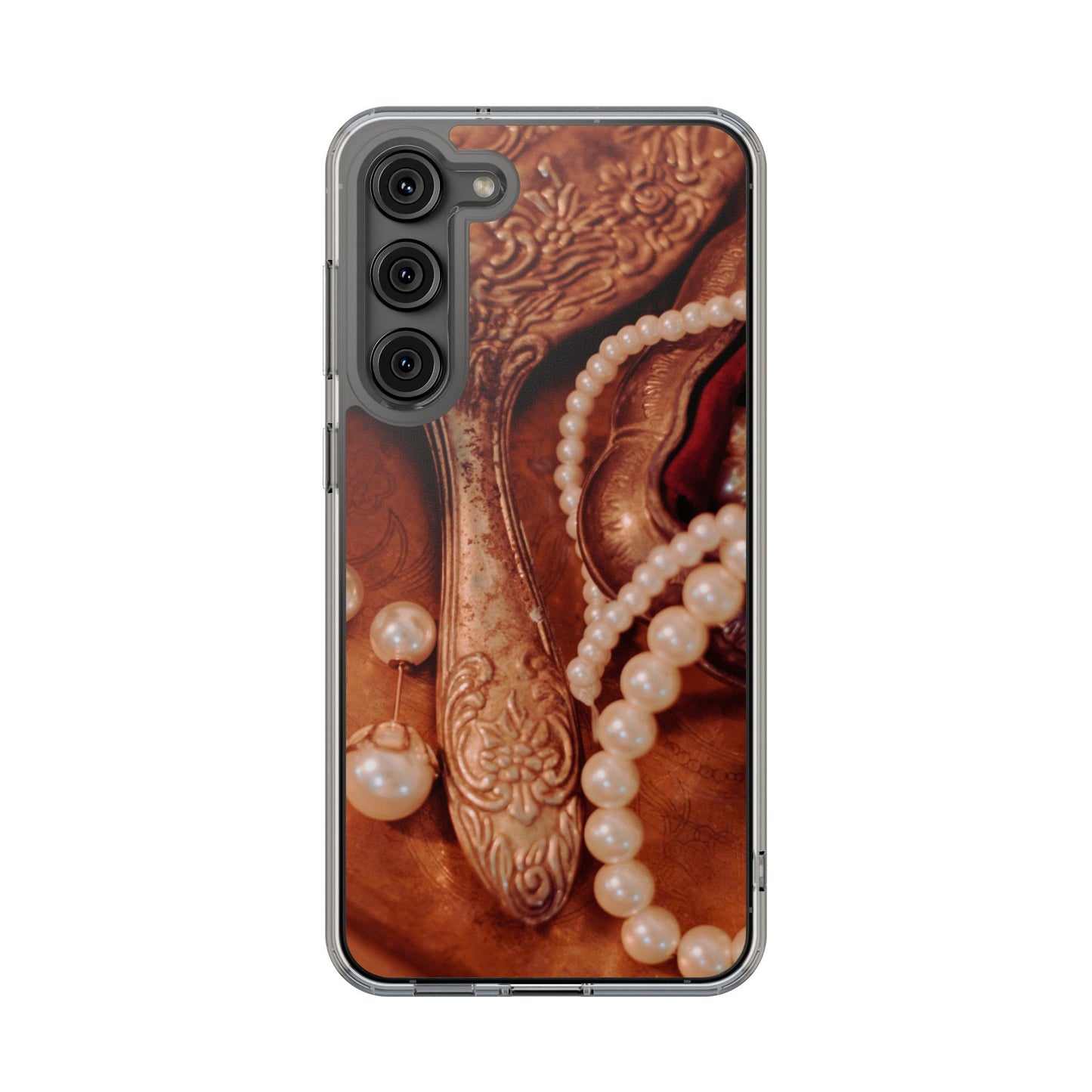 Clear Phone Case – Bronze Vanity