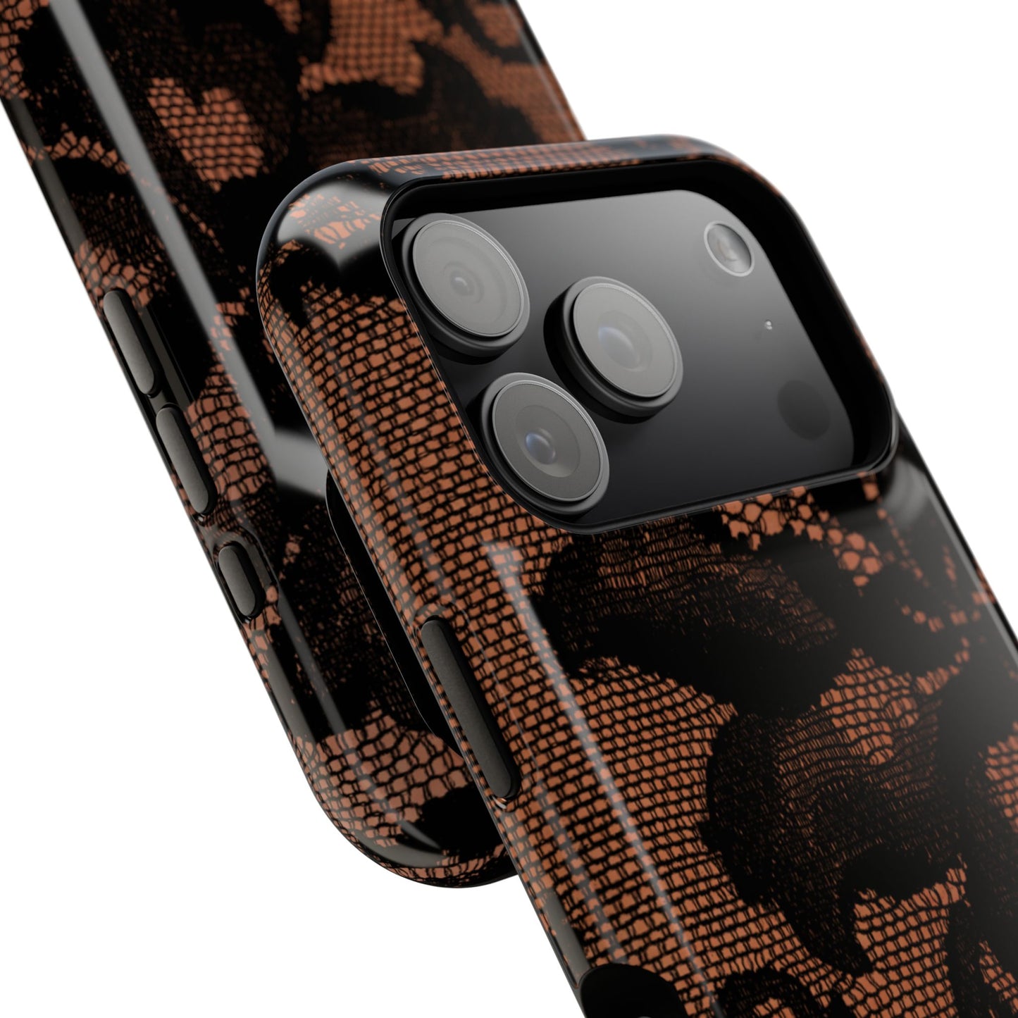 Impact-Resistant Phone Case – Ember Lace