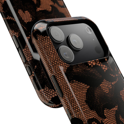 Impact-Resistant Phone Case – Ember Lace