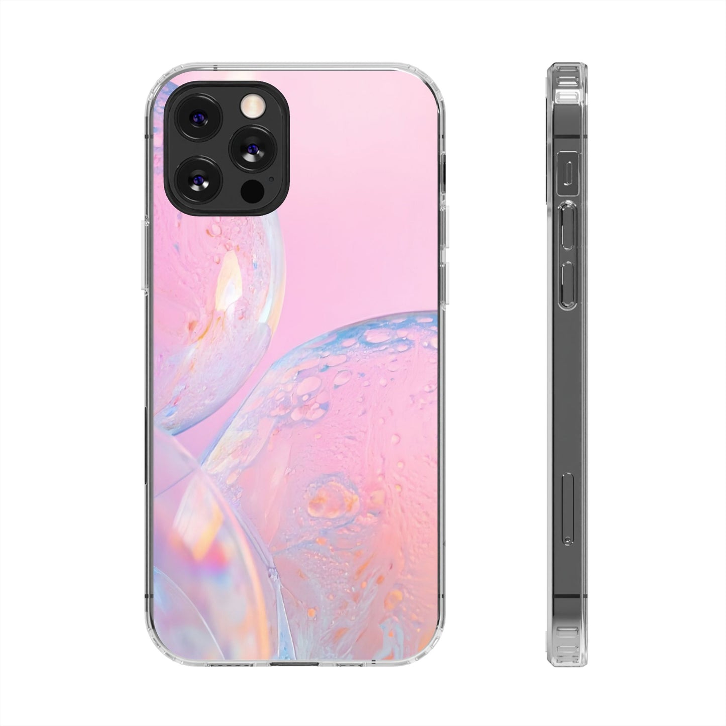 Clear Phone Case – Sugar Bubbles