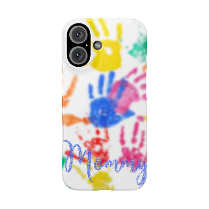 Slim Phone Case – Handprint Memories