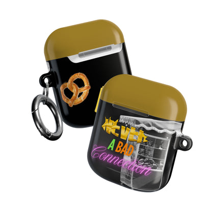 Wireless Earbud Case Cover – Never a Bad Connection Pretzel Stack
