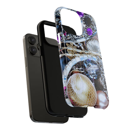 Protective Magnetic Phone Case – Chrome Jewel