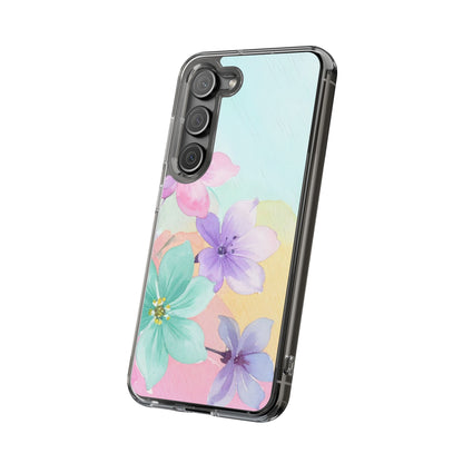 Clear Phone Case – Water Petal