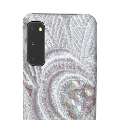 Snap Phone Case – Lace Veil