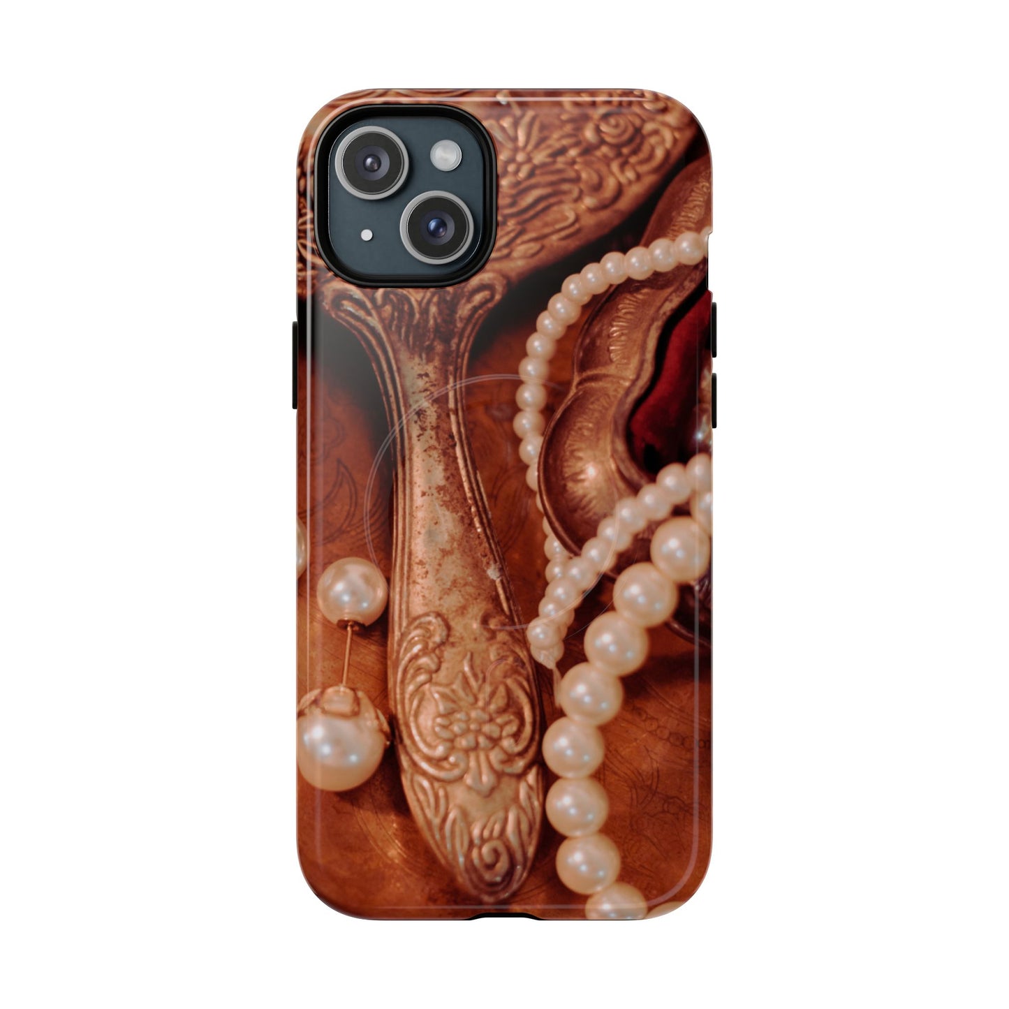 Protective Magnetic Phone Case – Bronze Vanity