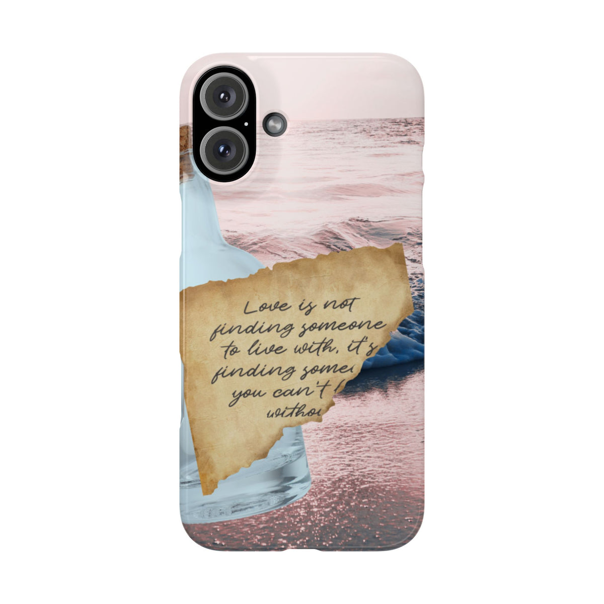 Slim Phone Case – Written in the Tide